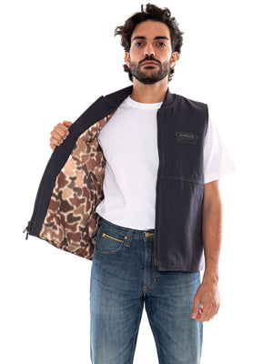 Arbor Work Vest Jacket Black - Gilet Uomo Nero<BR/><BR/> ABA-JKT-0001 BLK Arbor 
