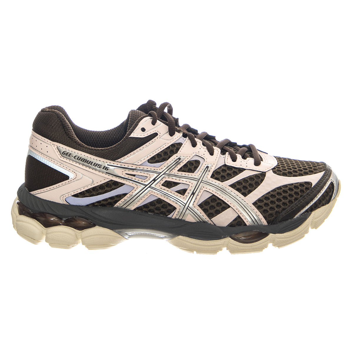 GEL-CUMULUS 16 Black Coffee/Pure Silver - Scarpe Sportive Unisex Marroni/Argento 1203A733 202 ASICS 