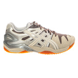 GEL-RESOLUTION 9 Cocoa Powder/Cream - Men's Brown/Cream Tennis Shoes ASICS