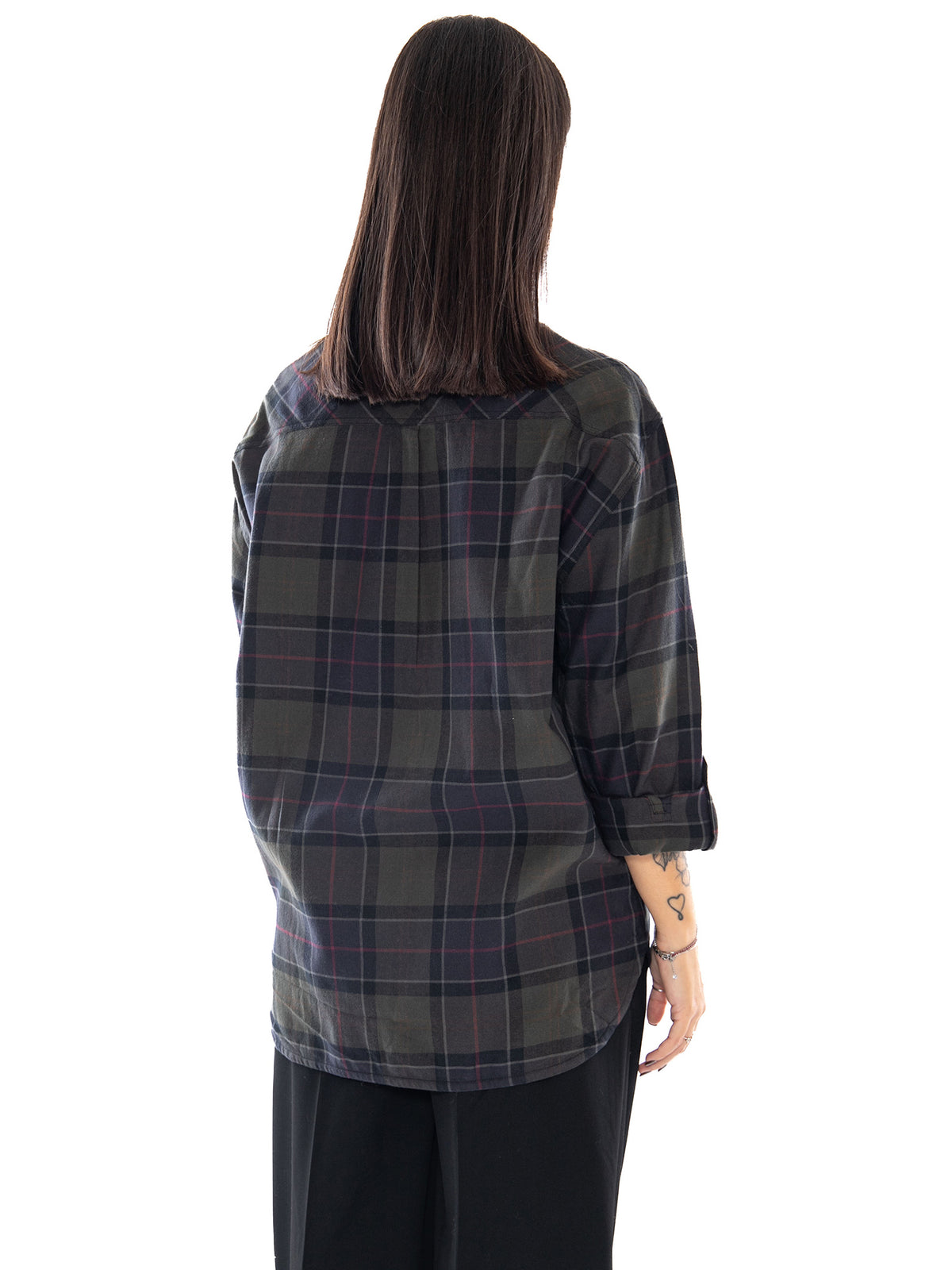 Barbour Elishaw Shirt Shadow Classic Tartan - Camicia Donna Scozzese 262MLSH1560 TN43 BARBOUR 