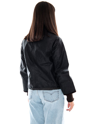 Barbour Cropped Beadnell Wax Jacket Sage / Ancient - Giacca Donna Verde 262MLWX1403 SG51 BARBOUR 