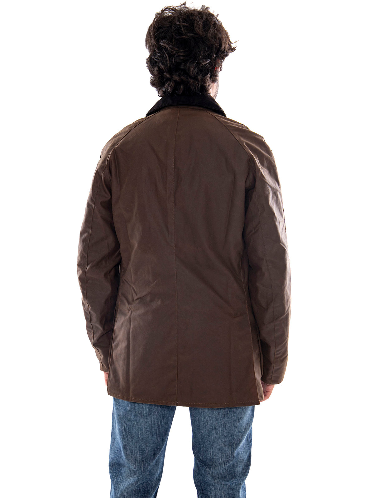 Barbour Ashby Wax Jacket Bark - Giacca Cerata Uomo Marrone<BR/><BR/> 262MMWX0339 BR31 BARBOUR 
