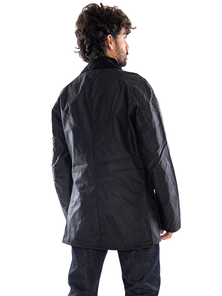 Barbour Ashby Wax Jacket Navy - Giacca Uomo Blu 262MMWX0339 NY92 BARBOUR 