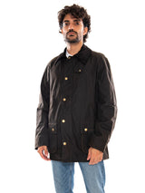 Ashby Wax Jacket Olive / Brown - Veste Homme Olive / Marron BARBOUR