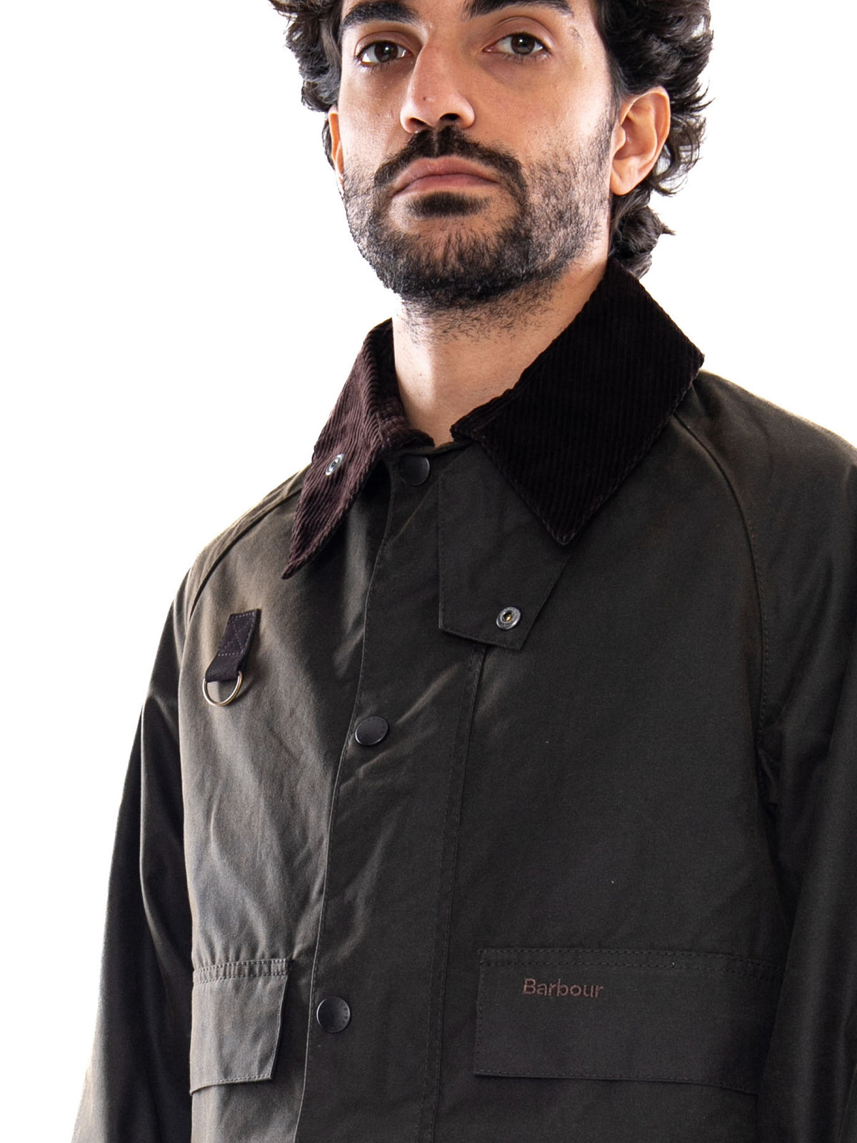 Barbour SL Spey Jacket Olive - Giacca Uomo Marrone 262MMWX1212 OL51 BARBOUR 
