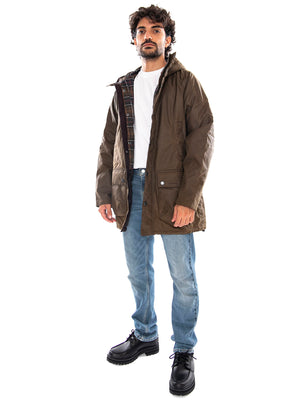 Bedale Wax Parka Brown - Parka Uomo Marrone 262MMWX2494 BR71 BARBOUR 