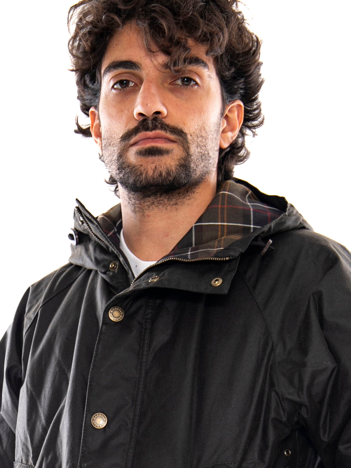 Bedale Wax Parka Olive / Brown - Parka Uomo Verde Oliva / Marrone 262MMWX2494 OL71 BARBOUR 