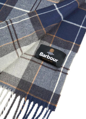 Barbour Galingale Tartan Scarf Grey Midnight Tartan - Sciarpa Multicolore 262MUSC0300 TN38 BARBOUR 