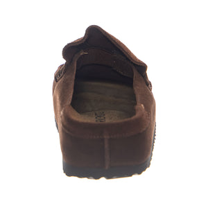 BIRKENSTOCK NAPLES WRAPPED SUEDE LEATHER - Calzata Stretta - Mocassini Uomo Marroni 1031701 CRF BIRKENSTOCK 