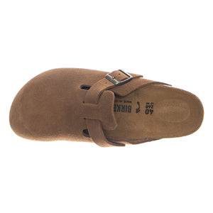 Boston Suede Leather Dark Tea - Sandali Calzata Stretta Uomo/Donna Marroni 1032795 DKT BIRKENSTOCK 