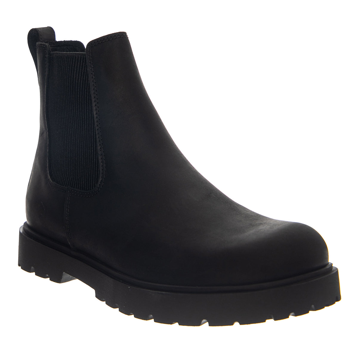 Birkenstock Highwood Slip On Mid S Oiled Leather Black - Stivaletti Uomo Neri in Pelle Oliata<BR/><BR/> 1033139 BLK BIRKENSTOCK 