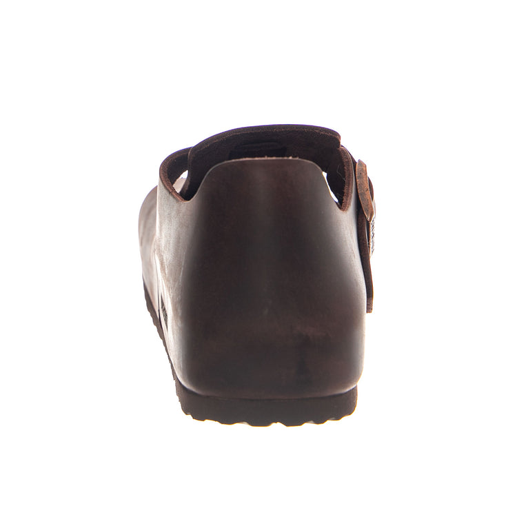 BIRKENSTOCK LONDON OILED LEATHER HABANA - Calzata Stretta - Sandali Uomo Marroni 166533 HBN BIRKENSTOCK 