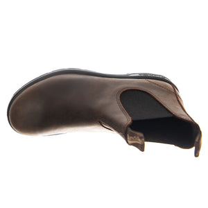 Blundstone 1609 Antique Brown Leather - Stivaletti Uomo Marroni 262M1609 1609 BLUNDSTONE 