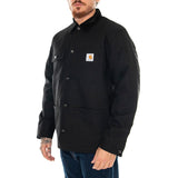 MICHIGAN COAT BLACK / BLACK RIGID - Black Men's Jacket CARHARTT WIP