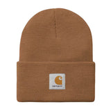 ACRYLIC WATCH HAT WIP H BROWN - Beanie Brown CARHARTT WIP ACCESSORIES