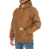 ACTIVE JACKET HAMILTON BROWN - Giacca con Cappuccio Uomo Marrone  Uomo CARHARTT WIP