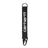 JADEN KEYHOLDER BLACK / WHITE - Keychain Black ACCESSORIES CARHARTT WIP