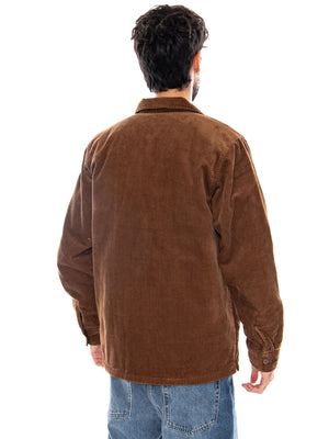 WHITSOME SHIRT JAC WIP H BROWN - Giacca Uomo Marrone I028827 3TGXX CARHARTT WIP 