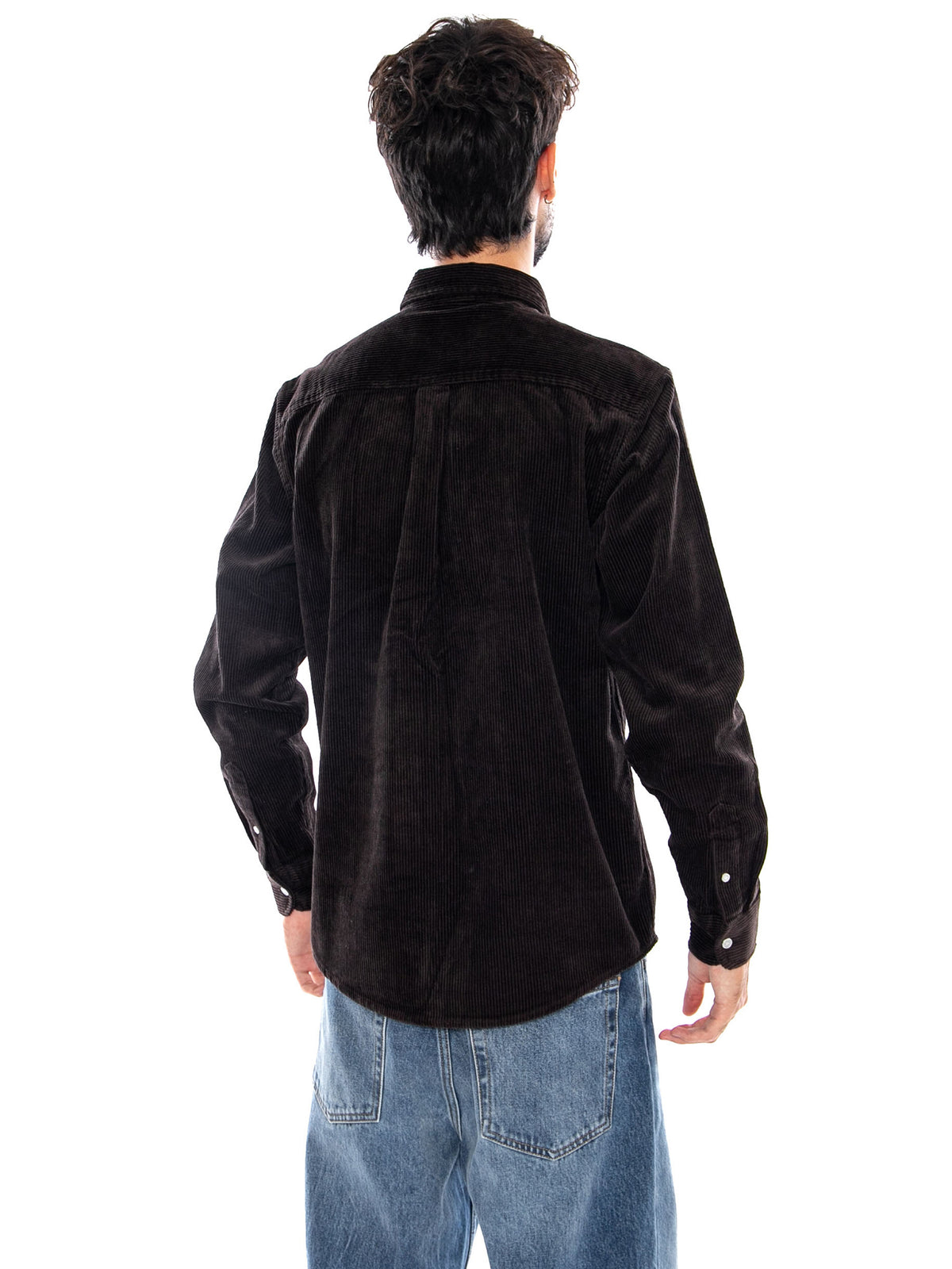 L/S MADISON CORD SHIRT - Camicia Uomo in Velluto a Coste I029958 47XX CARHARTT WIP 