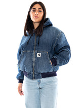 Carhartt WIP W' OG Active Jacket Blue Marble - Giacca Donna Blu  Donna CARHARTT WIP