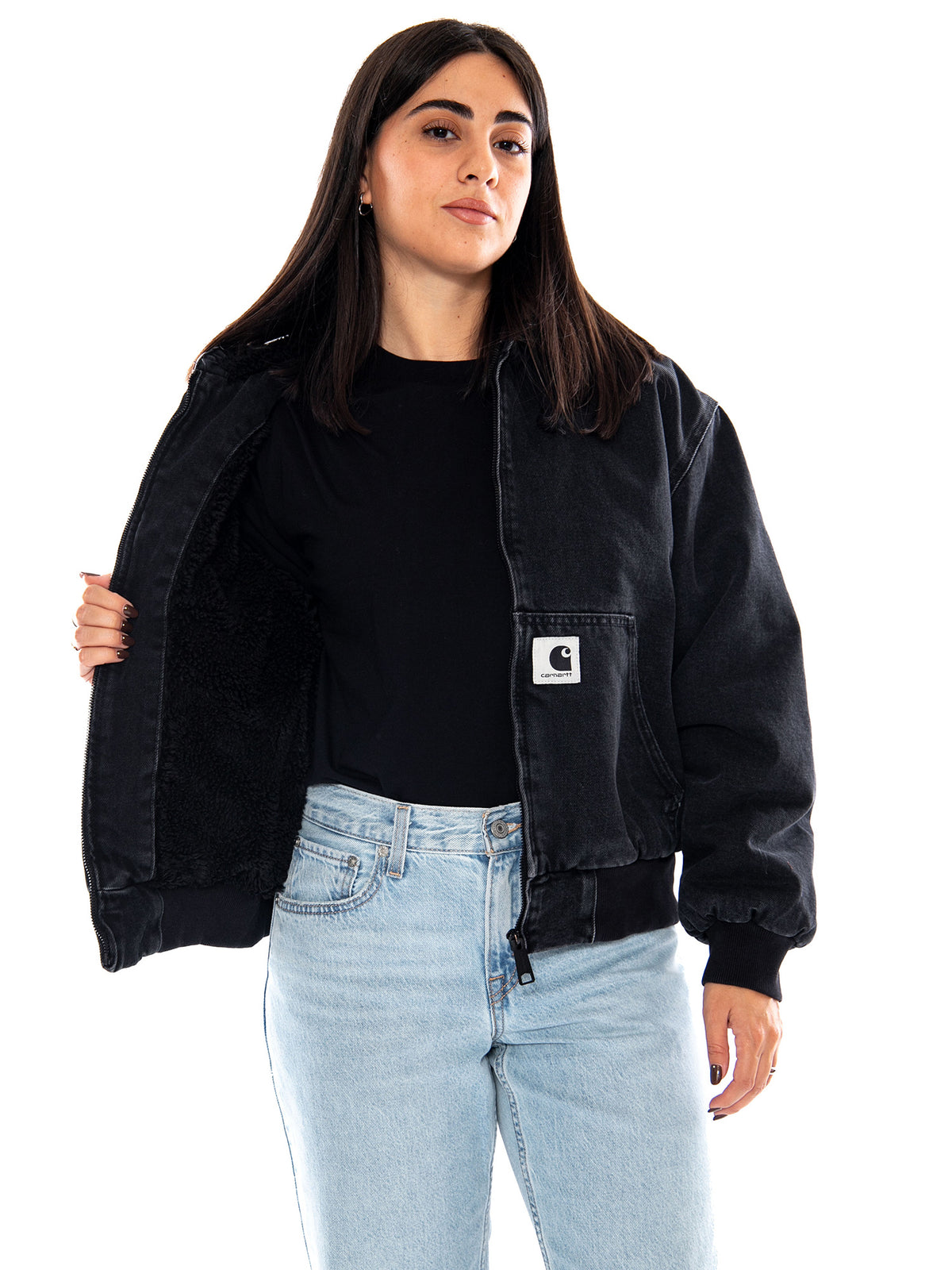 Carhartt WIP W' OG Active Jacket Black - Giacca Donna Nera<BR/><BR/> I032240 8906 CARHARTT WIP 