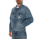 HELSTON JACKET BLUE - Chaqueta Denim Jeans Hombre Azul  Hombre CARHARTT WIP