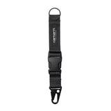 Click Keyholder Black - Black Keychain ACCESSORIES CARHARTT WIP