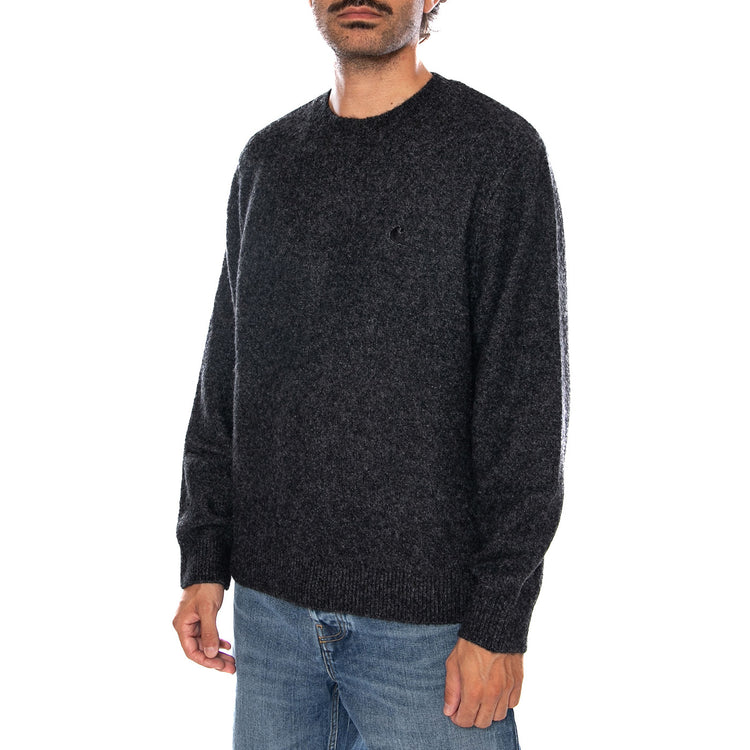 CURTIS SWEATER TANGLES BLACK - Maglione Girocollo Uomo Nero I035394 3Z8XX CARHARTT WIP 