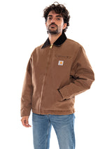 Veste OG Detroit Tobacco Stone Canvas - Veste Homme Marron Homme CARHARTT WIP