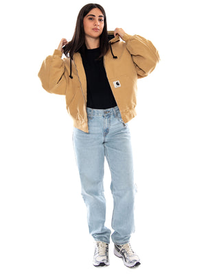 Carhartt WIP W' OG Active Jacket Stone Canvas - Giacca Donna Marrone I035673 3TF4O CARHARTT WIP 