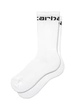 CARHARTT WIP CARHARTT SOCKS WHITE / BLACK - Chaussettes Blanches ACCESSOIRES CARHARTT WIP