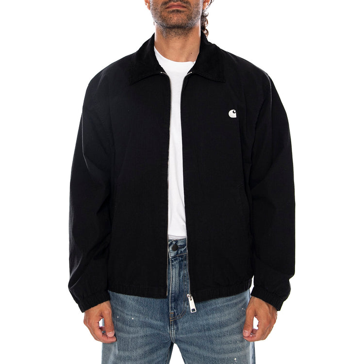 MADISON RIPSTOP JACKET BLACK / WAX - Giacca Uomo Nera I036804 K02GD CARHARTT WIP 