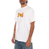 S/S ROAD SIDE SNACK T-SHIRT WHITE - Men's White Crewneck T-Shirt CARHARTT WIP