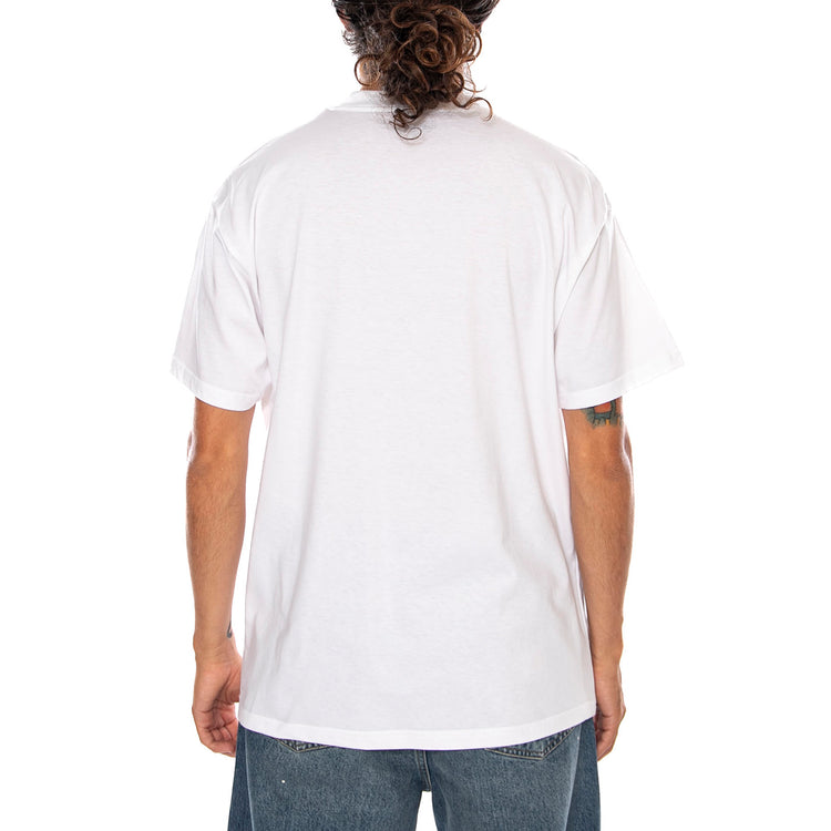 WHITE - Maglietta Girocollo Uomo Bianca I036900 02XX CARHARTT WIP 