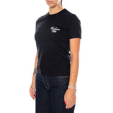 W' S/S GRACIOUS T-SHIRT BLACK - Maglietta Girocollo Donna Nera  Donna CARHARTT WIP