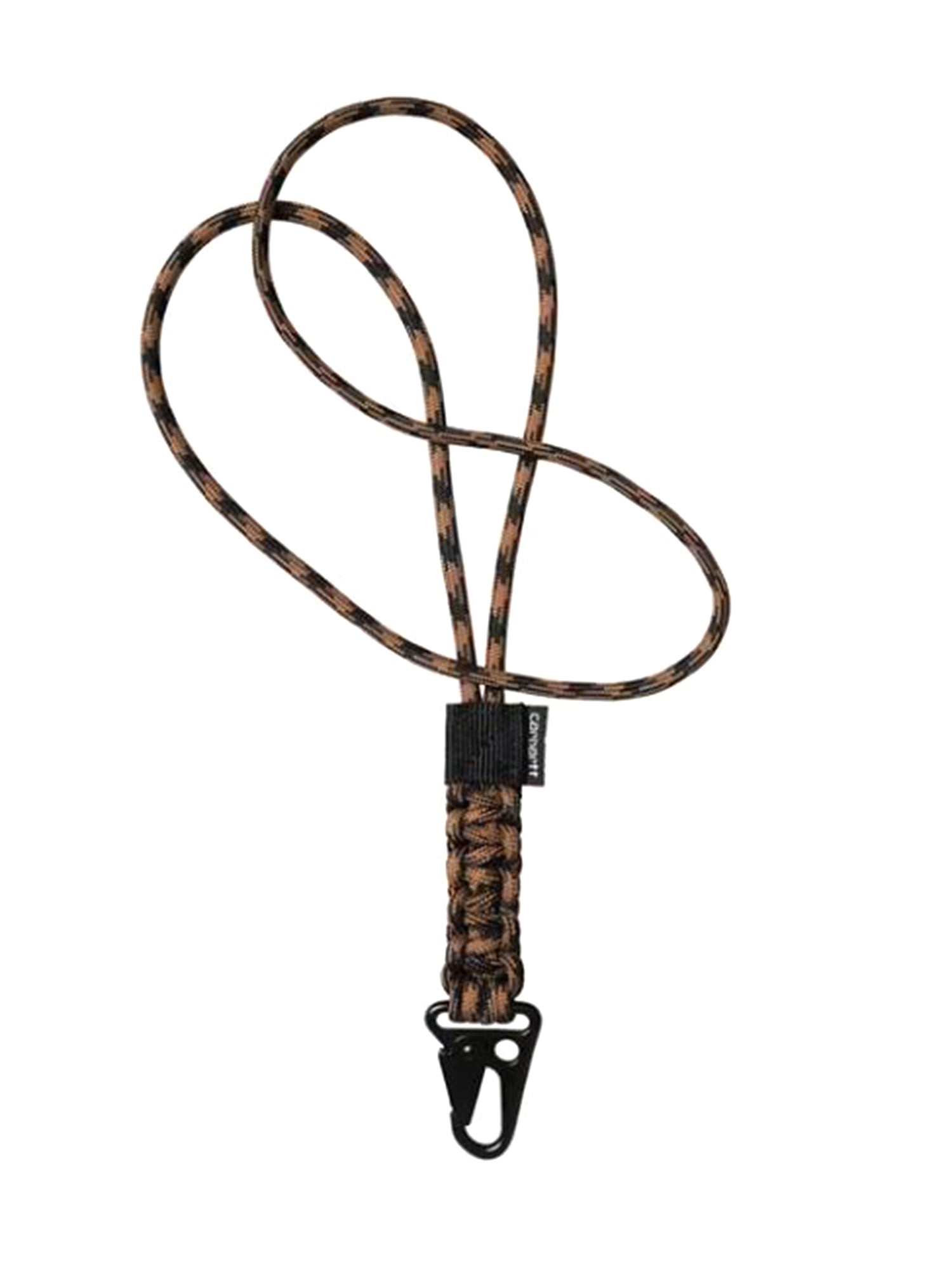 CARHARTT WIP ROPE KEYCHAIN HAMILTON BROWN / BLACK - Portachiavi Marrone I036925 08WXX CARHARTT WIP 