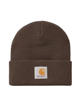 CARHARTT WIP SHORT WATCH HAT TOBACCO - Brown Beanie ACCESSORIES CARHARTT WIP