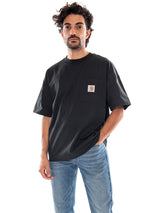 S/S Work Pocket T-Shirt Raven - Camiseta Cuello Redondo Hombre Verde Hombre CARHARTT WIP