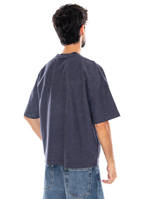 S/S LAMBERT T-SHIRT DARK NAVY - Maglietta Girocollo Uomo Blu I037016 1CFQ CARHARTT WIP 