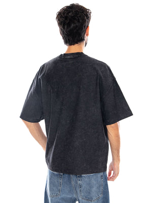 S/S LAMBERT T-SHIRT BLACK - Maglietta Girocollo Uomo Nera I037016 89FQ CARHARTT WIP 