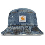 BELMAR BUCKET HAT BLUE - Denim Jeans Blue Fisherman Hat CARHARTT WIP ACCESSORIES