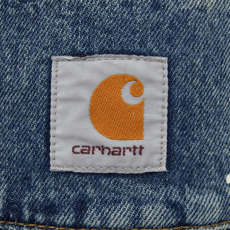 BELMAR BUCKET HAT BLUE - Cappello da Pescatore Denim Jeans Blu I037019 01EJ CARHARTT WIP 