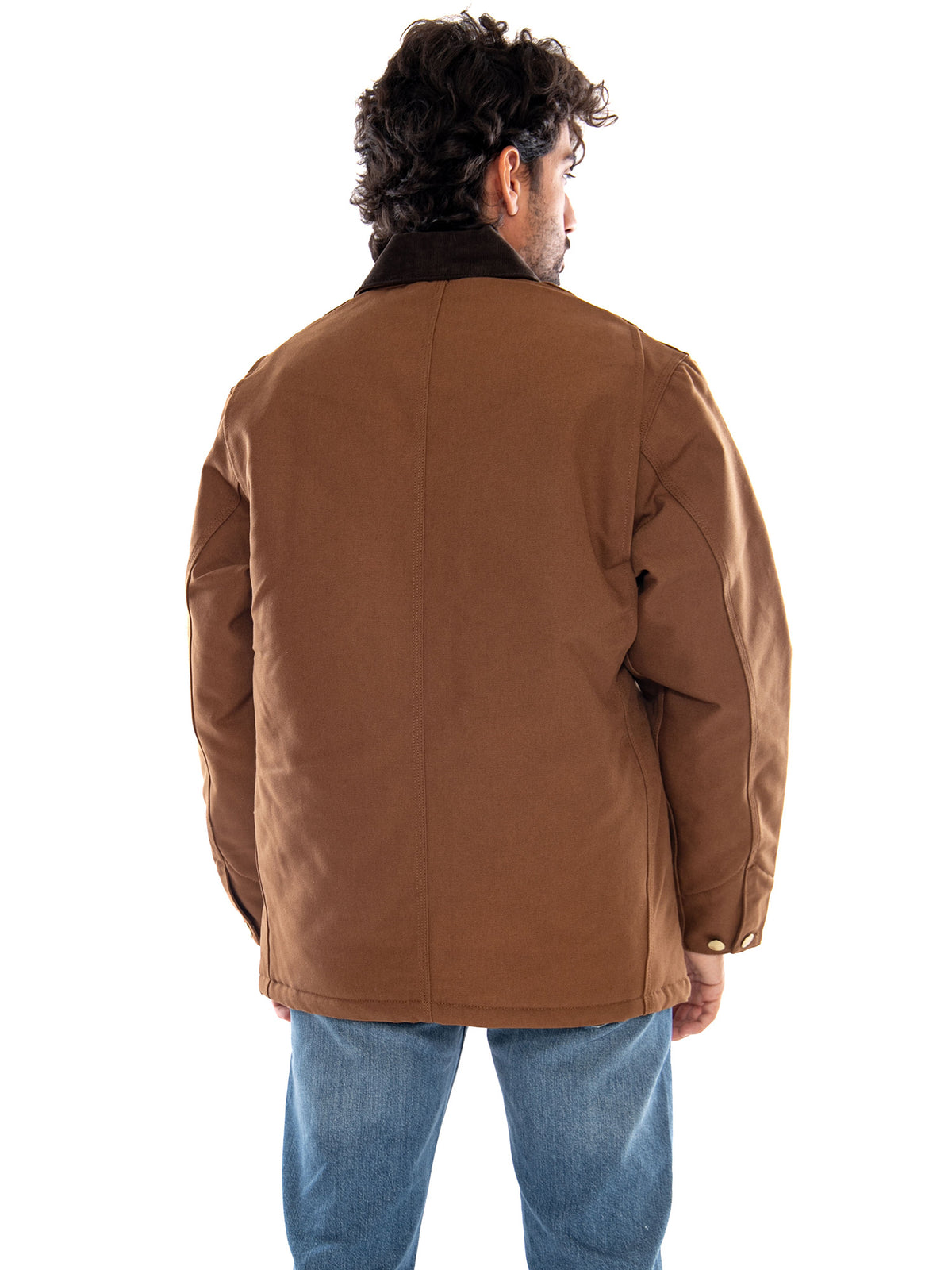OG Chore Coat Brown / Tobacco Rigid - Giacca Uomo Marrone I037055 3XA01 CARHARTT WIP 