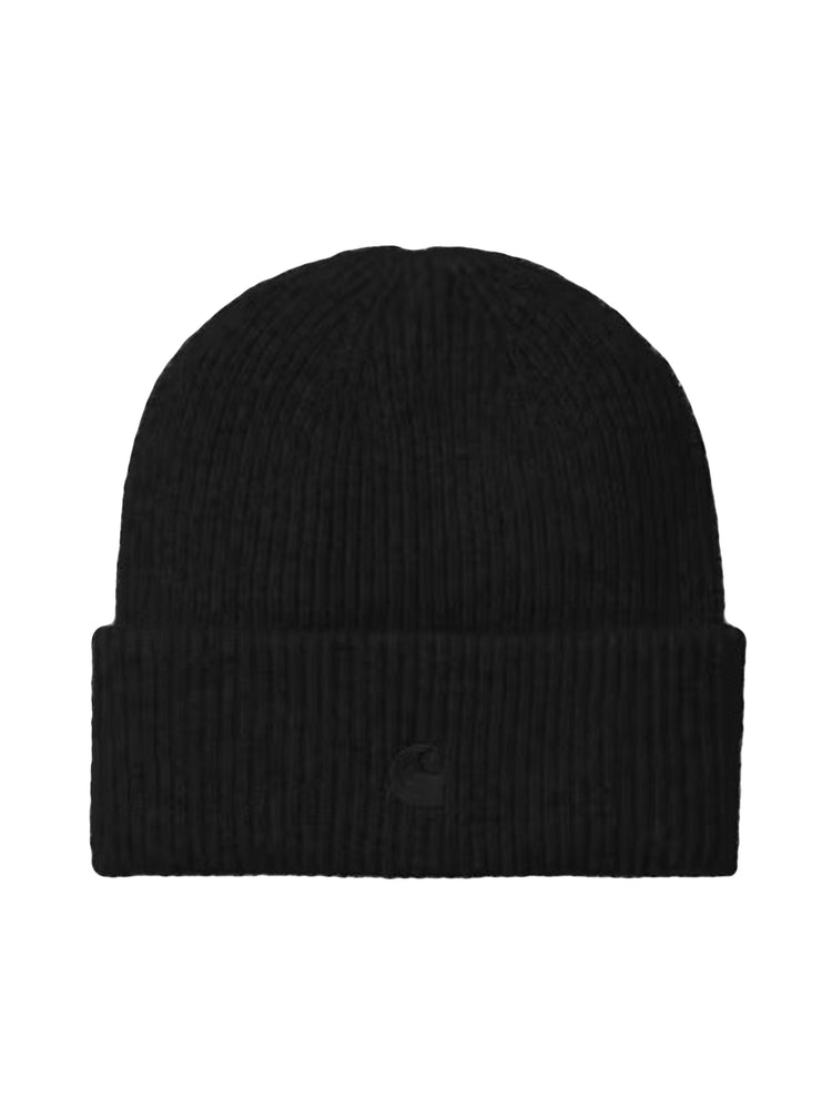 CARHARTT WIP CURTIS BEANIE BLACK - Cappellino a Cuffia Nero I037100 89XX CARHARTT WIP 