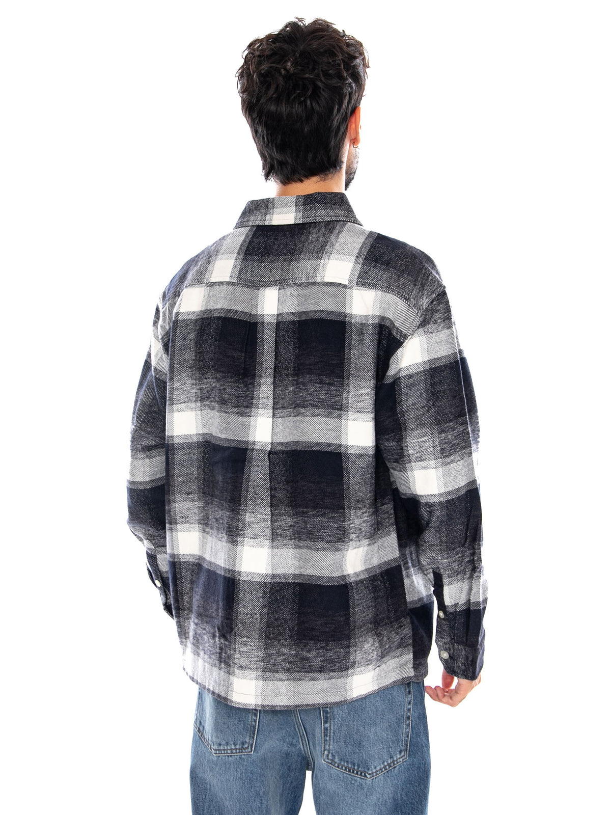 L/S ESTERSON SHIRT DARK NAVY - Camicia Uomo Blu I037139 3ZHXX CARHARTT WIP 