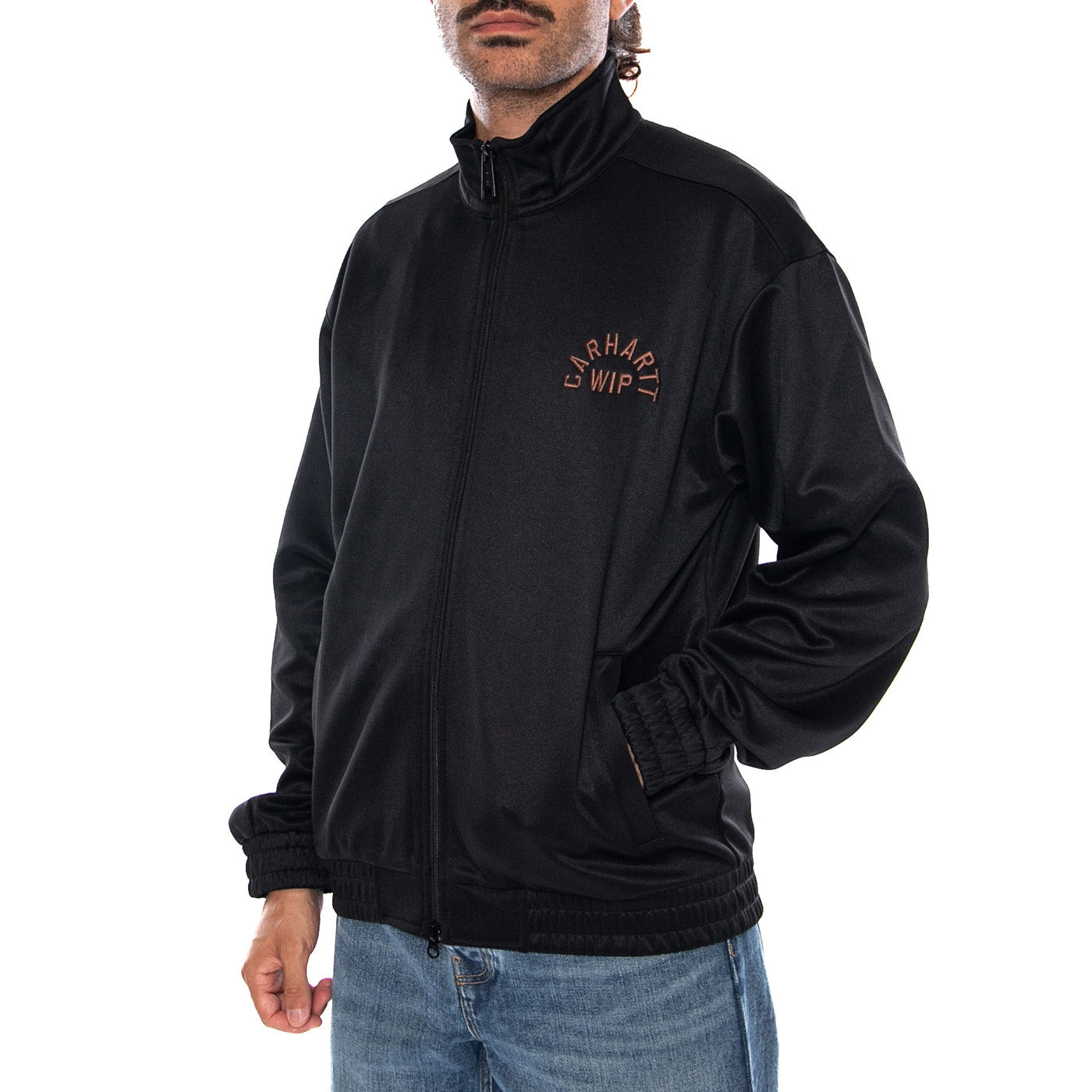 BOLON JACKET BLACK - Felpa con Cappuccio Uomo Nera I037160 89XX CARHARTT WIP 