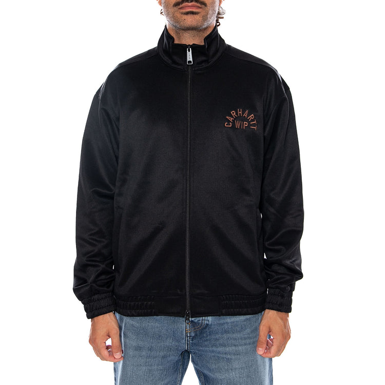 BOLON JACKET BLACK - Felpa con Cappuccio Uomo Nera I037160 89XX CARHARTT WIP 