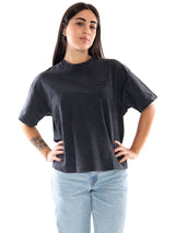 Carhartt WIP W' S/S Lambert T-Shirt Black Moon Wash - Women's Black T-Shirt Women CARHARTT WIP