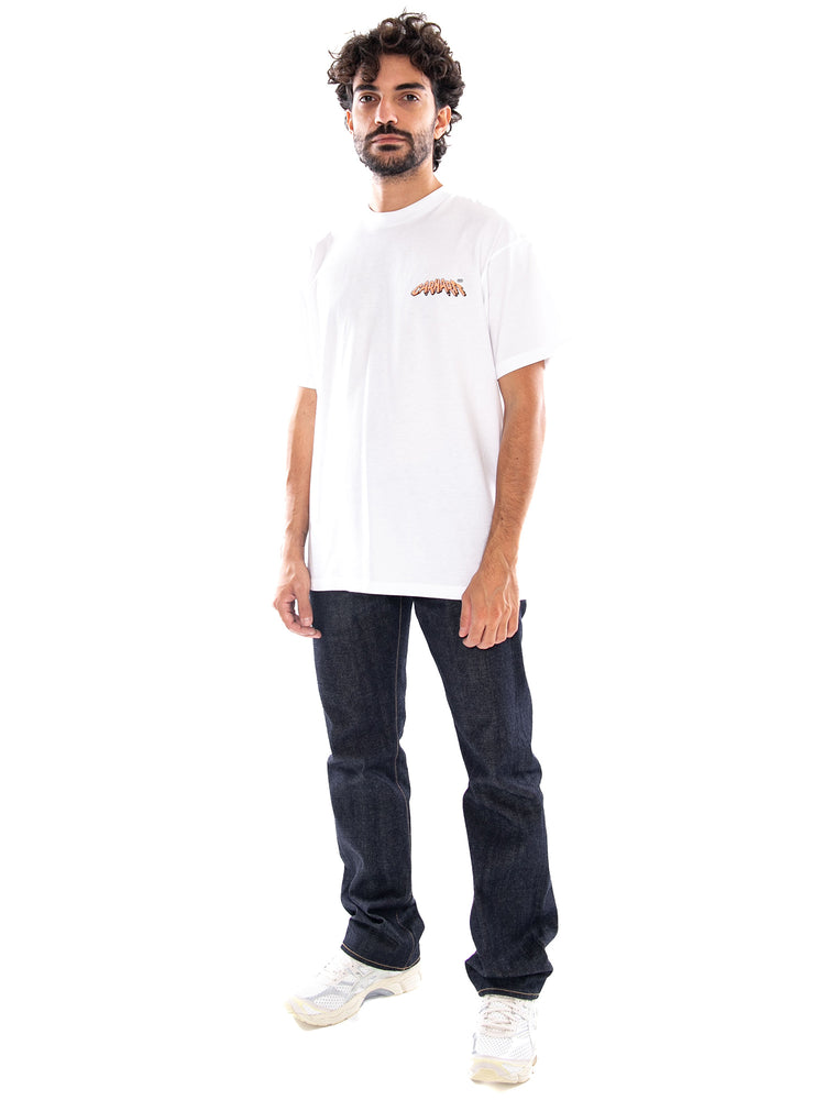 Carhartt WIP S/S Wiptopia II T-Shirt White - Maglietta Girocollo Uomo Bianca I037217 02XX CARHARTT WIP 