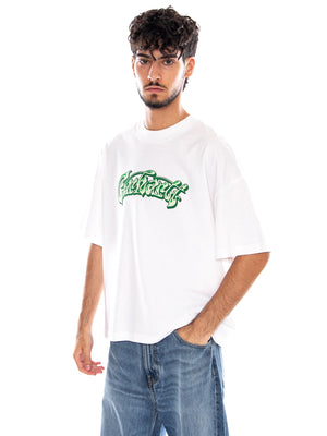 S/S BOOGER T-SHIRT WHITE - Maglietta Girocollo Uomo Bianca I037225 02XX CARHARTT WIP 